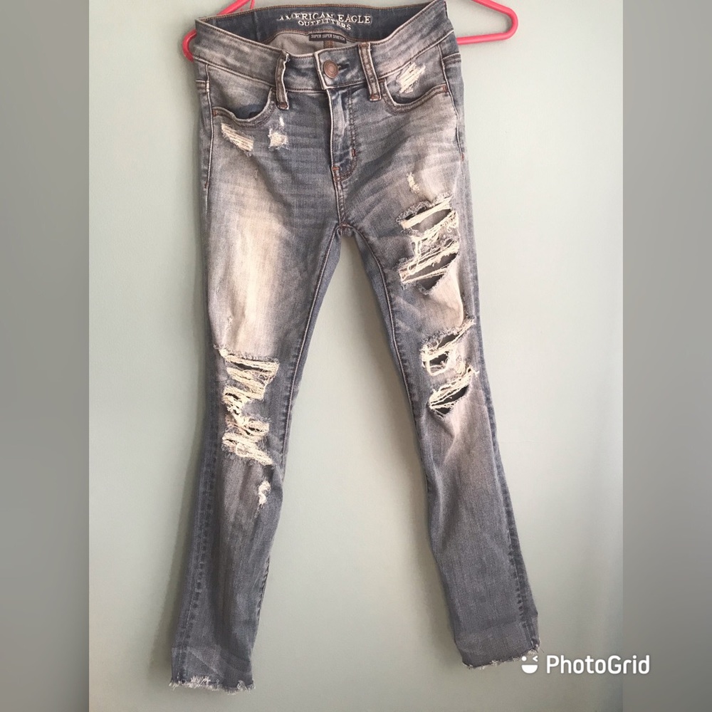 American Eagle jegging crop jeans